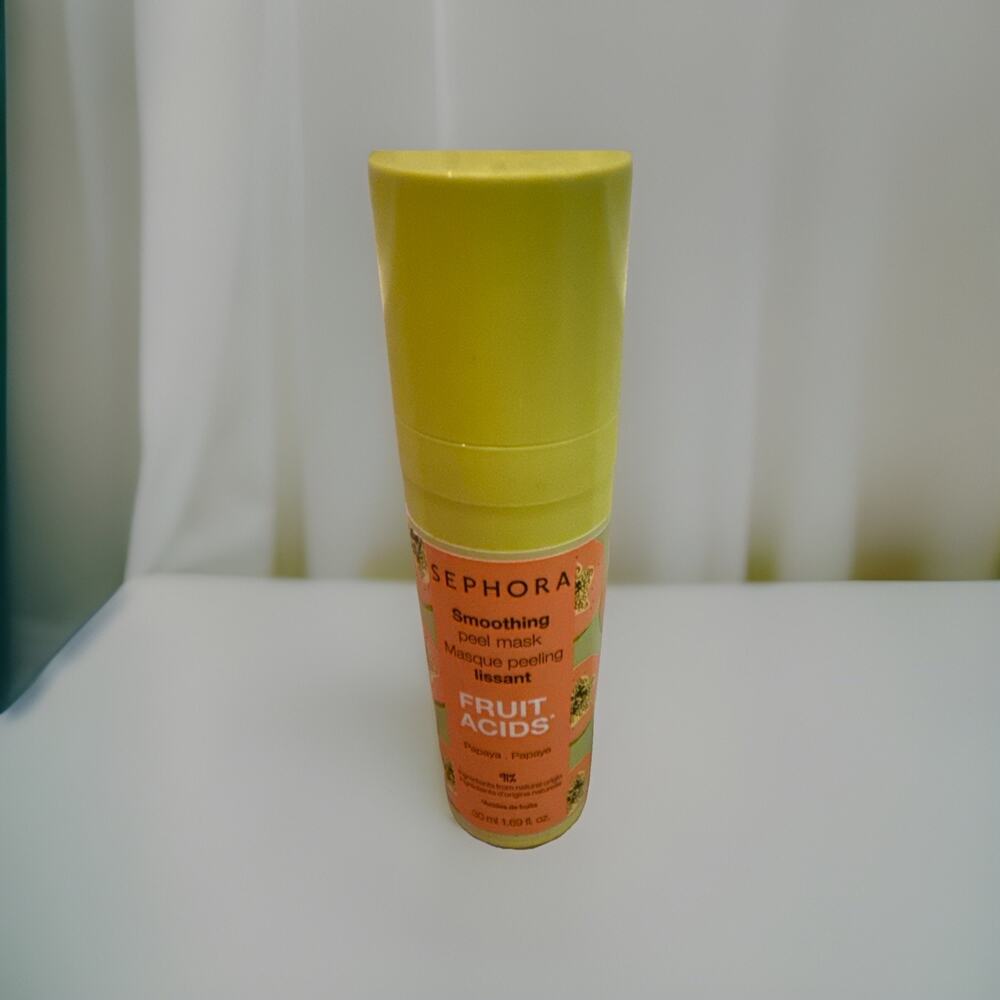 NEW Sephora Fruit Acids Papaya Smoothing Peel Mask (30ml/1.69fl.oz)